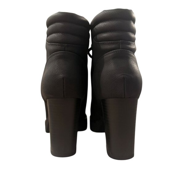 NWOT Daisy Fuentes Heeled Lace-Up Boots | Chunky Heel | Size 7.5M - Picture 5 of 9